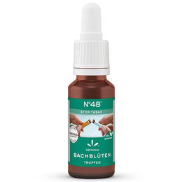 Bach 48 Stop Tabak Bachblüten Tropfen 20 ml vegan und bio – Bild 1 von 1
