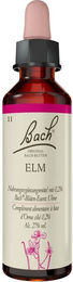 Bach Bachblüten Elm Tropfen Ulme vegan 20 ml – Bild 1 von 3