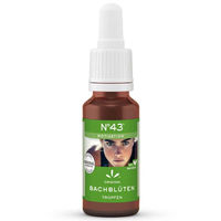 Produktbild von Bach Motivation Bachblüten Tropfen 20 ml vegan und bio