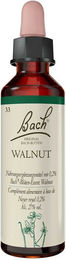Bach Original Bach-Blüten Nr. 33 Walnut Walnuss Tropfen 20 ml alkoholfrei vegan – Bild 1 von 3