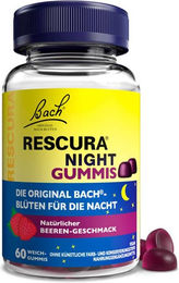 Bach Original Rescura Night Gummis Beere ohne Zusatzstoffe 60 Stück – Bild 1 von 4