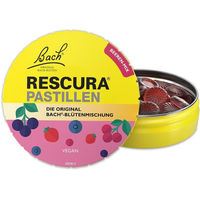 Produktbild von Bachblüten Original Rescura Lutschtabletten Beeren-Mix vegan zuckerfrei alkoholfrei 50 g