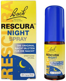 Bachblüten Original Rescura Night Spray Nelsons GmbH vegan laktosefrei 7 ml – Bild 1 von 4