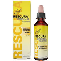 Produktbild von Bachblüten Original Rescura Tropfen vegan laktosefrei 20 ml