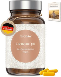BACKLAXX Coenzym Q10 Kapseln mit Ubiquinon 200 mg vegan 120 Kapseln – Bild 1 von 1