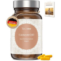 Produktbild von BACKLAXX Coenzym Q10 Kapseln mit Ubiquinon 200 mg vegan 120 Kapseln
