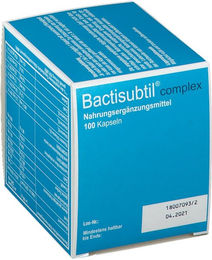 Bactisubtil Complex Kapseln glutenfrei laktosefrei ohne Gelatine 100 Stück – Bild 1 von 1