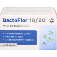 Produktbild von BactoFlor 10/20 aktive Bakterienkulturen Kapseln von Intercell-Pharma, 100 Kapseln