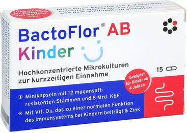 Bactoflor AB Kinder Hartkapseln 15 Stück – Bild 1 von 1