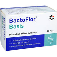 Produktbild von BactoFlor Basis Kapseln von Intercell Pharma mit 6 Mrd. KBE glutenfrei und laktosefrei