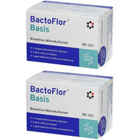 Produktbild von BactoFlor Basis Kapseln von Intercell Pharma mit 6 Mrd. KBE glutenfrei und laktosefrei