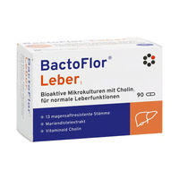 Produktbild von BactoFlor Leber Vegan Glutenfrei 90 Kapseln