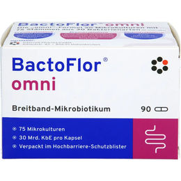 BACTOFLOR omni Hartkapseln von Intercell-Pharma GmbH, 90 Stück, glutenfrei, laktosefrei und zuckerfrei – Bild 1 von 2