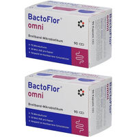 Produktbild von BactoFlor omni Kapseln von Intercell Pharma GmbH glutenfrei laktosefrei zuckerfrei ohne Zusatzstoffe