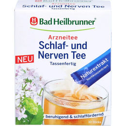 Bad Heilbrunner Schlaf- und Nerven Tee tassenfertig Pulver – Bild 1 von 1