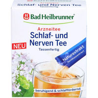 Produktbild von Bad Heilbrunner Schlaf- und Nerven Tee tassenfertig Pulver