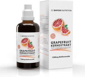 BAFOXX Nutrition Grapefruitkernextrakt Tropfen mit Vitamin C – Bild 1 von 2