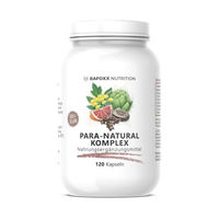 Produktbild von BAFOXX Nutrition Para-Natural Kräuter-Komplex mit Nelkenextrakt, Papayablättern, schwarzem Walnussessenzextrakt und Grapefruitkernextrakt, vegan, ohne Zusatzstoffe, 120 Kapseln