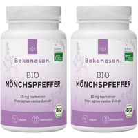 Produktbild von Bakanasan BIO Mönchspfeffer Kapseln ohne Zusatzstoffe 120 Stück