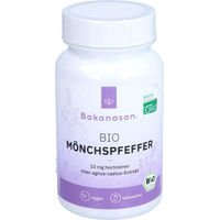 Produktbild von Bakanasan Bio Mönchspfeffer Kapseln ohne Zusatzstoffe 60 Stück