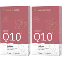Produktbild von Bakanasan Coenzym Q10 Plus mit Ubiquinon Kapseln für Erwachsene 60 Stück