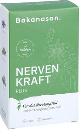 Bakanasan Nervenkraft Plus Kombipräparat Kapseln vegan ohne Zusatzstoffe 60 Stück – Bild 1 von 2