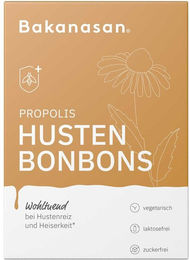 Bakanasan Propolis Hustenbonbons zuckerfrei vegetarisch 60g – Bild 1 von 2