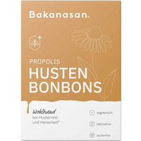 Produktbild von Bakanasan Propolis Hustenbonbons zuckerfrei vegetarisch 60g