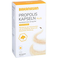 Produktbild von Bakanasan Propolis Kapseln vegetarisch 60 Stück