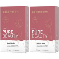 Produktbild von Bakanasan ZINK+ PURE BEAUTY Kapseln mit Zink, Biotin und Selen für Erwachsene 120 Stück