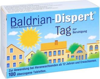 Baldrian-Dispert Tag Tabletten 100 Stück laktosehaltig – Bild 1 von 1