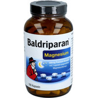 Produktbild von Baldriparan Magnesium Kapseln vegan zuckerfrei 180 Stück