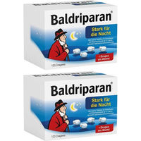 Produktbild von Baldriparan Stark für die Nacht Dragees mit Baldrian pflanzlicher Ursprung 240 Stück