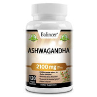 Produktbild von Balincer Ashwagandha 2100 mg Kapseln 120 Stück