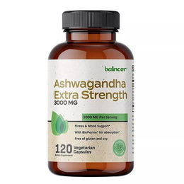 Balincer Ashwagandha 3000 mg Kapseln 120 Stück – Bild 1 von 3