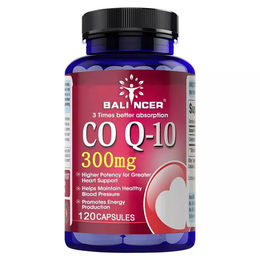 Balincer Co Enzyme Q10 Ubiquinon 300 mg 120 Kapseln – Bild 1 von 3