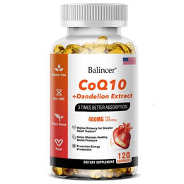 Balincer CoQ10 mit Löwenzahn Extrakt 400 mg Kapseln 120 Stück – Bild 1 von 4