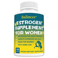 Produktbild von Balincer Estrogen Supplement für Frauen mit Diindolylmethane (DIM) 120 Kapseln