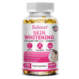 Balincer Glutathione + Collagen 4500mg Kapseln 120 Stück – Bild 1 von 3