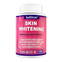 Produktbild von Balincer Skin Whitening Glutathione Blend 2000mg Kapseln für Erwachsene 120 Stück