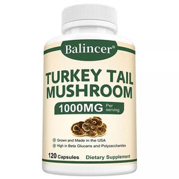 Balincer Turkey Tail Mushroom 1000 mg Kapseln 120 Stück – Bild 1 von 3