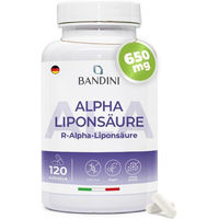 Produktbild von Bandini Alpha-Liponsäure Kapseln vegan 120 Stück