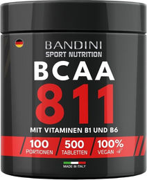 Bandini BCAA 8 1 1 Tabletten vegan ohne Zusatzstoffe – Bild 1 von 2
