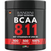 Produktbild von Bandini BCAA 8 1 1 Tabletten vegan ohne Zusatzstoffe