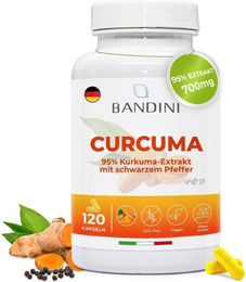 Bandini Curcuma Kurkuma Kapseln 120 Stück – Bild 1 von 3