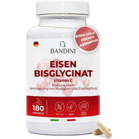 Produktbild von Bandini Eisen-Bisglycinat Kapseln vegan 180 Stück