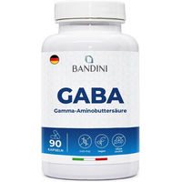 Produktbild von Bandini GABA Kapseln vegan ohne Zusatzstoffe 90 Stück