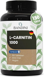 Bandini L-Carnitin Tabletten vegan ohne Zusatzstoffe – Bild 1 von 2