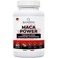 Produktbild von Bandini Maca Power Kapseln vegan ohne Zusatzstoffe