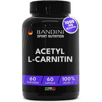 Produktbild von Bandini Pharma Acetyl L-Carnitin Kapseln vegan ohne Zusatzstoffe 60 Stück
